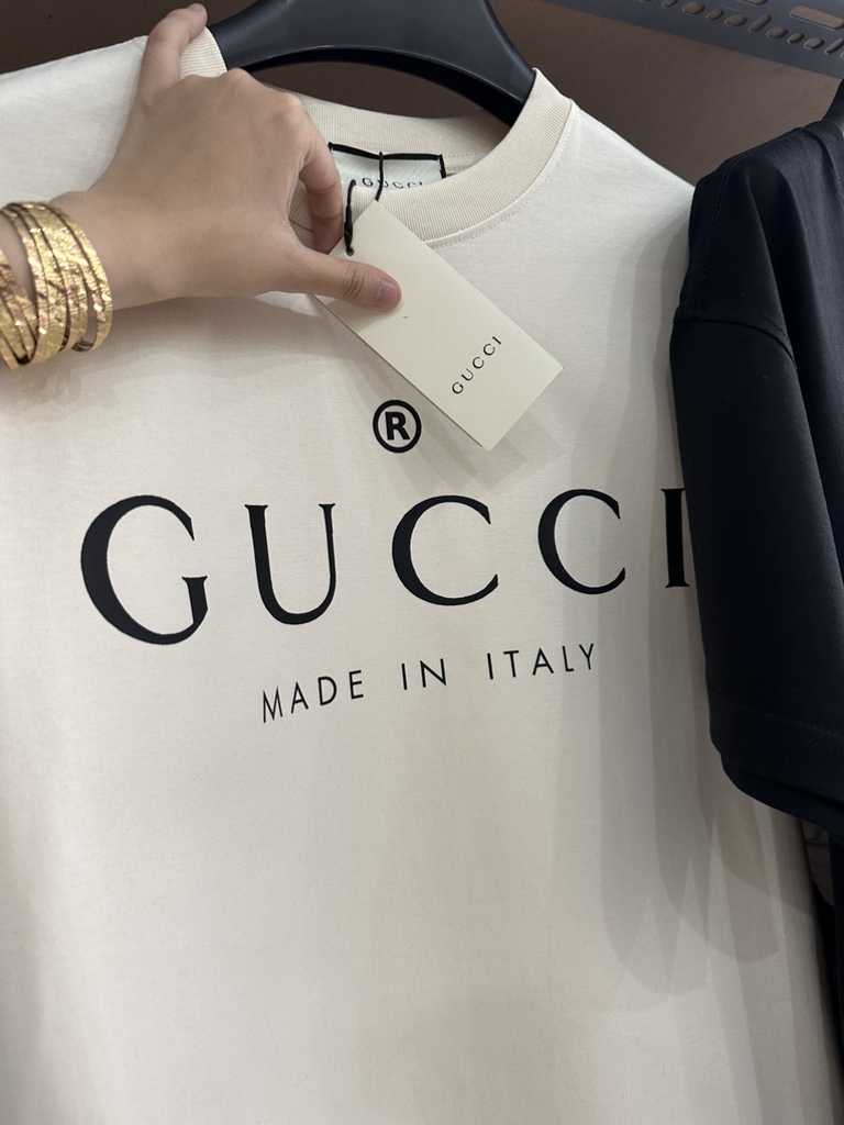 Áo thun Gucci logo basic cotton 2 chiều cao cấp nam nữ - Streetwears SG