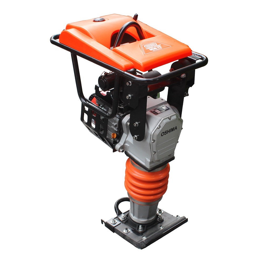 Máy đầm cóc Oshima DCM75 6.5HP Đỏ 4 thì