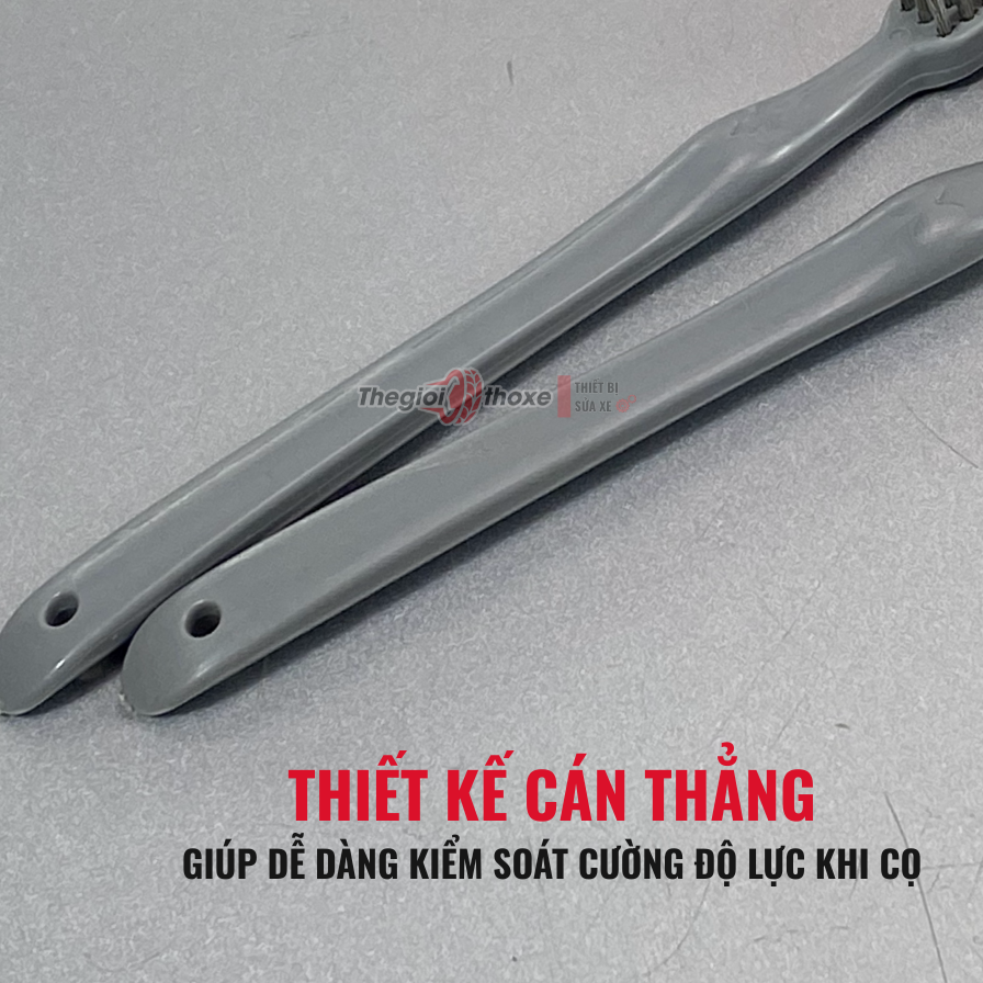Bàn chải thép cán dài
