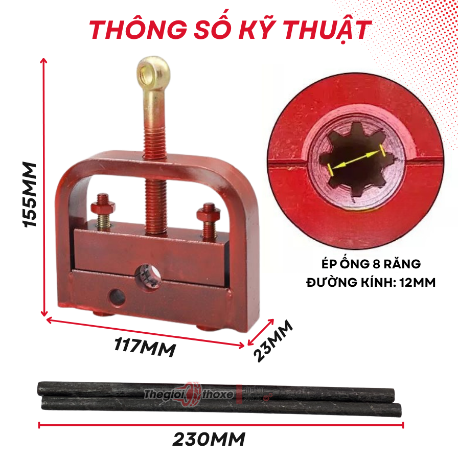 Máy ép ống bằng tay