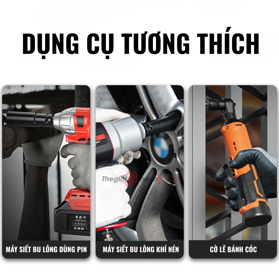 Bộ khẩu đen 35 chi tiết 1/2 inch