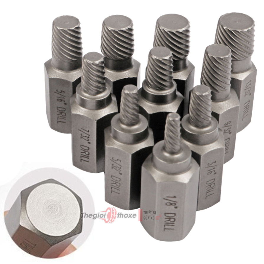 Bộ lấy ốc gãy 10PCS