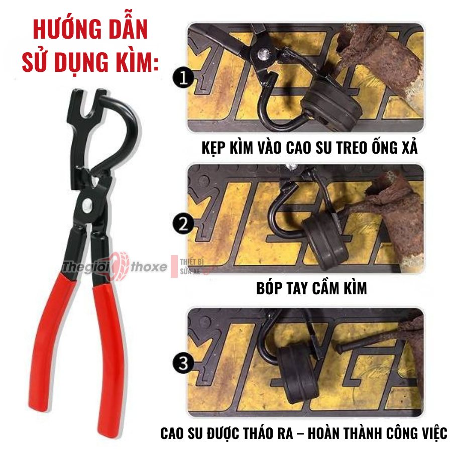 Kìm tháo Ống Xả ô tô