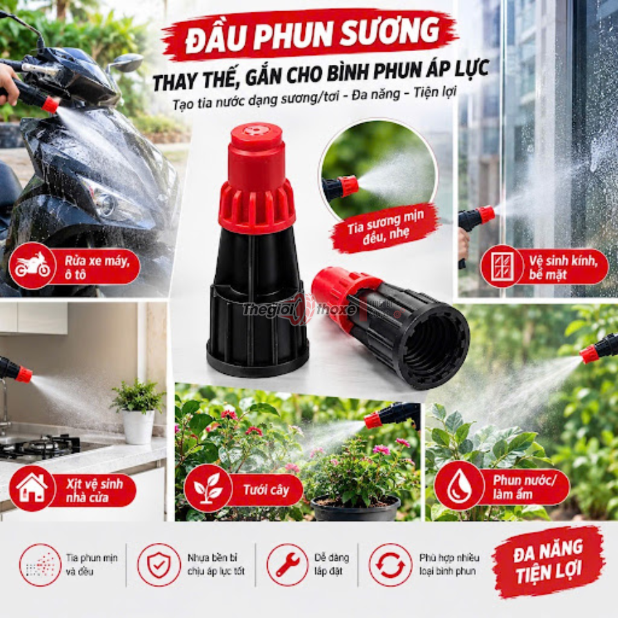 Đầu Béc Phun Sương