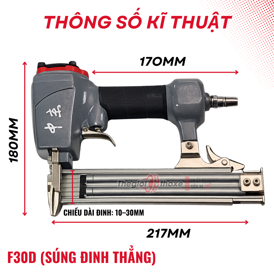 Máy ghim hơi F30D
