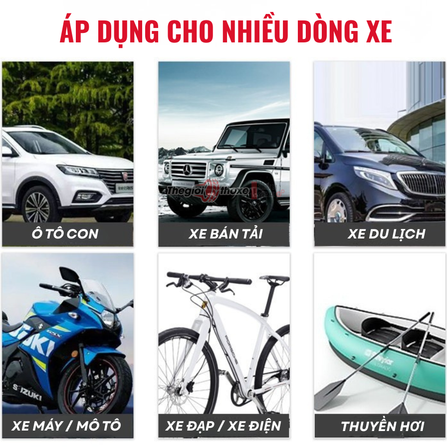 Đầu bơm lốp Chữ T 2 Đầu