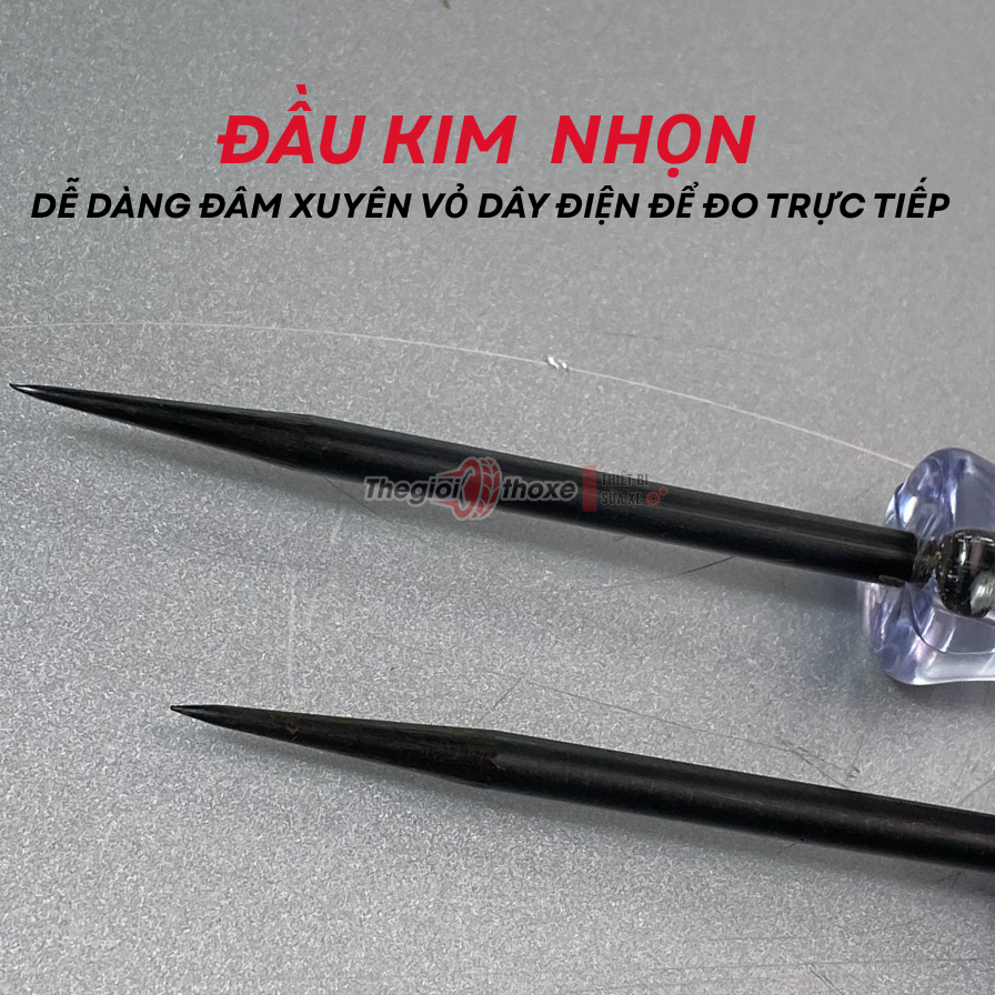 Bút thử điện 3-48V màn hình LED