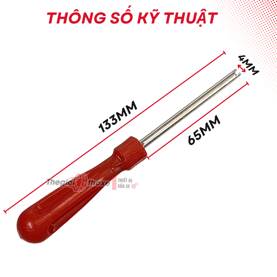 Tô vít tháo lõi van