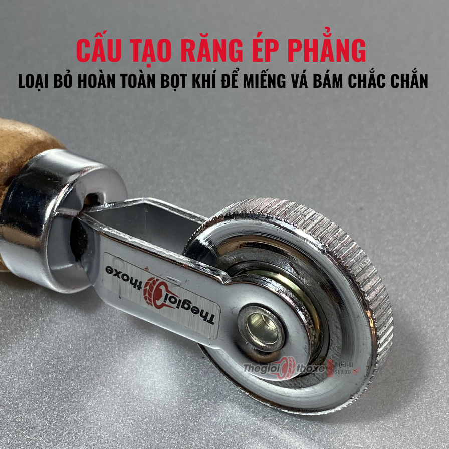 Con lăn ép Cán Gỗ Đóng Túi