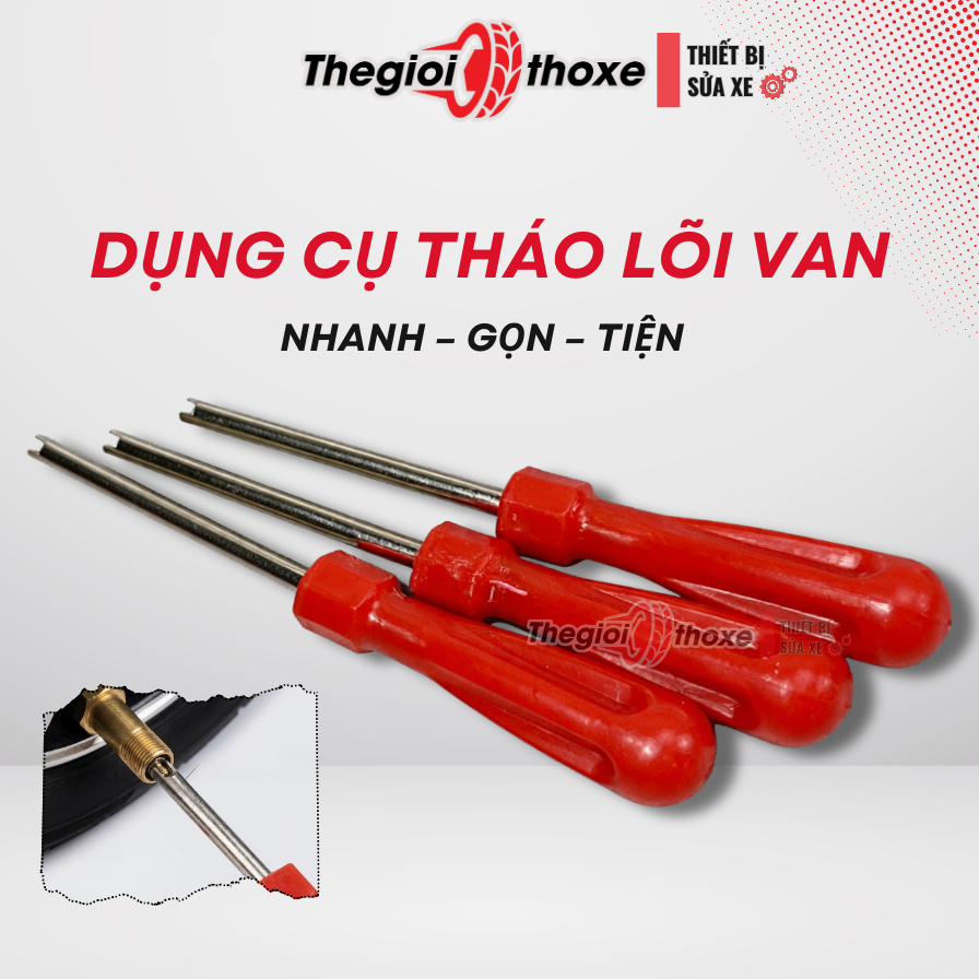 Tô vít tháo lõi van