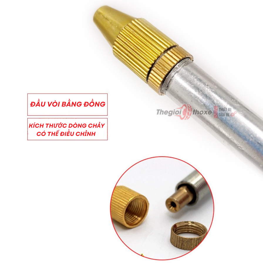 Bình phun dầu khí 750ml Vòi Dài