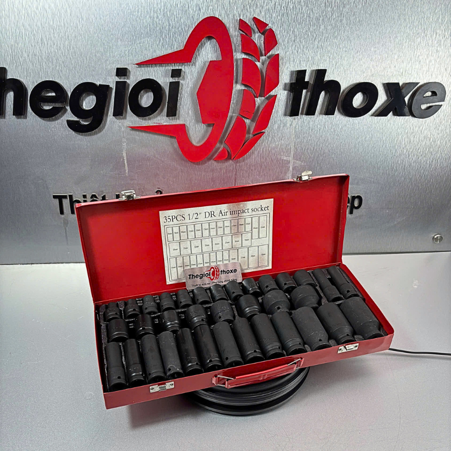 Bộ khẩu đen 35 chi tiết 1/2 inch