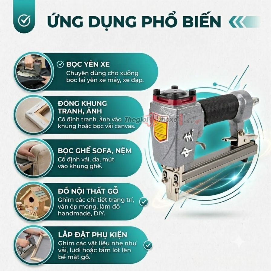Súng bắn ghim hơi 1013JC