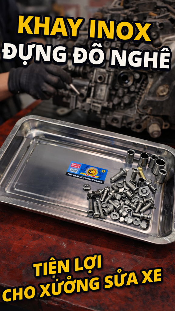 Khay đựng đồ nghề inox