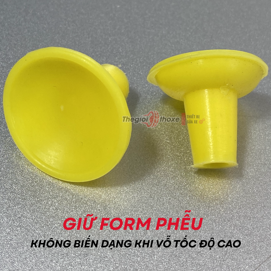 Núm cao su gắn máy rà xupap (3 size)