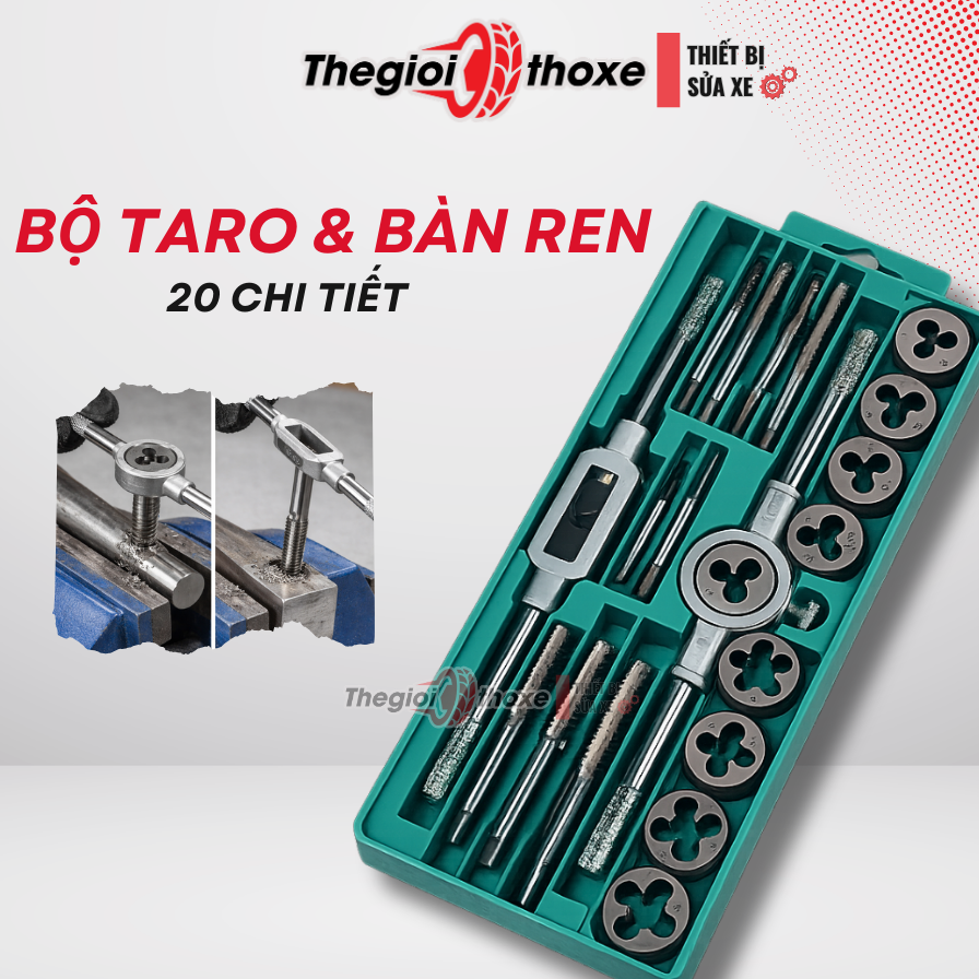 Bộ Taro Ren 20PCS