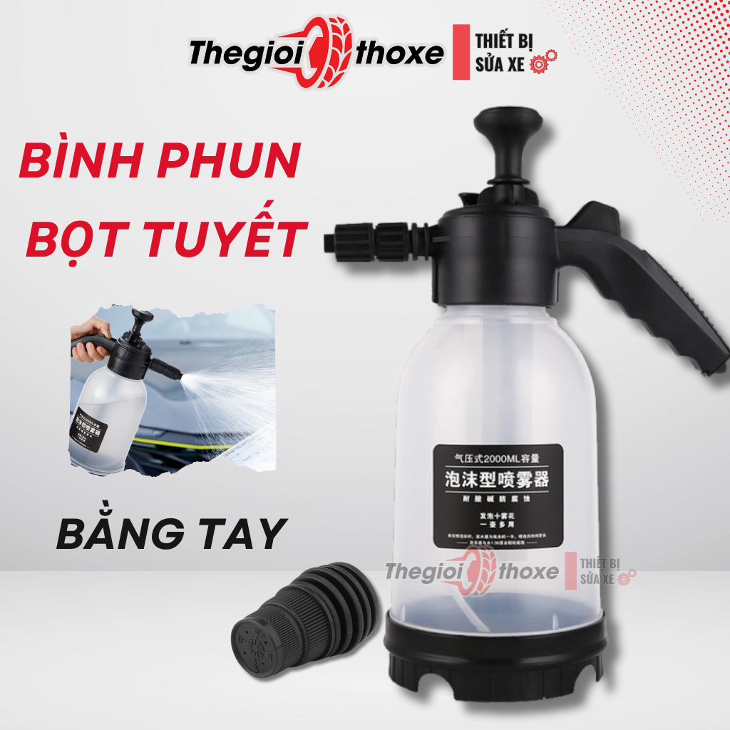 Bình xịt bọt tuyết bằng tay (2 lít)