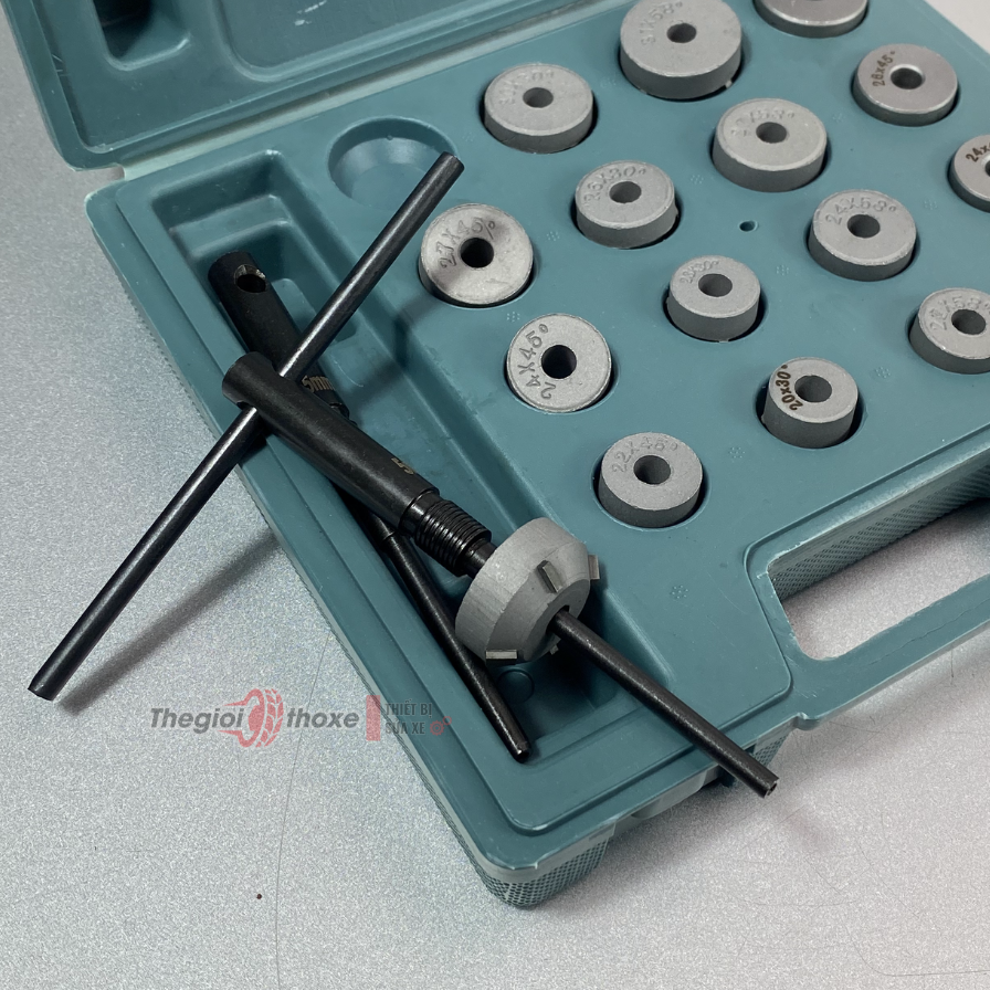 Bộ làm miệng xupap (Dao cắt + đá mài miệng xupap)