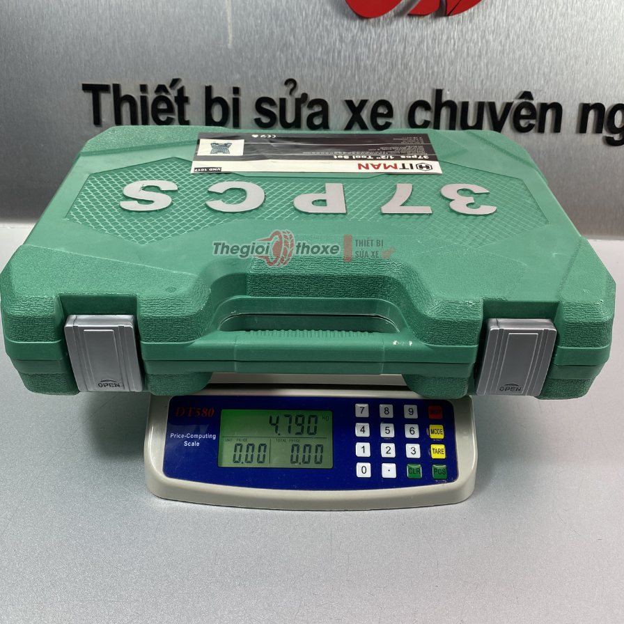 Bộ dụng cụ sửa xe đa năng 37 chi tiết