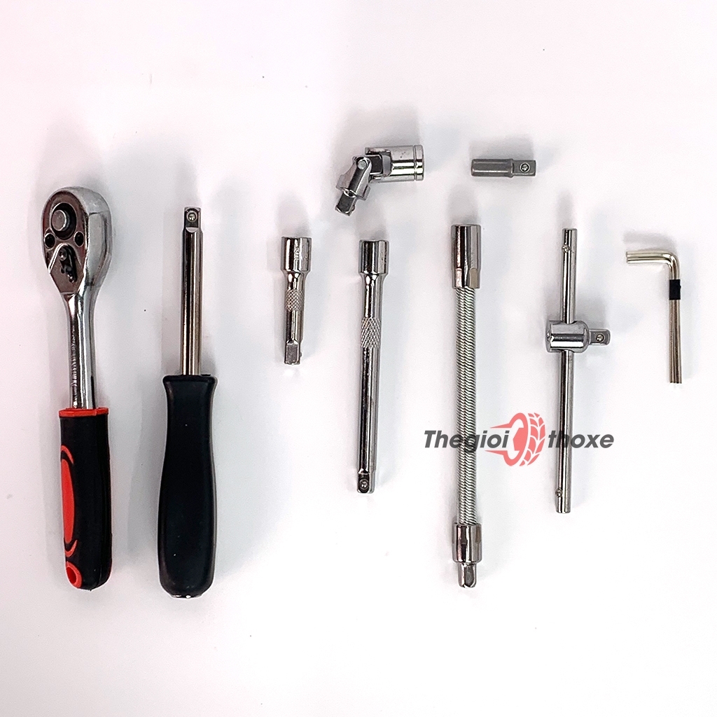 Bộ dụng cụ sửa xe mini 46 chi tiết