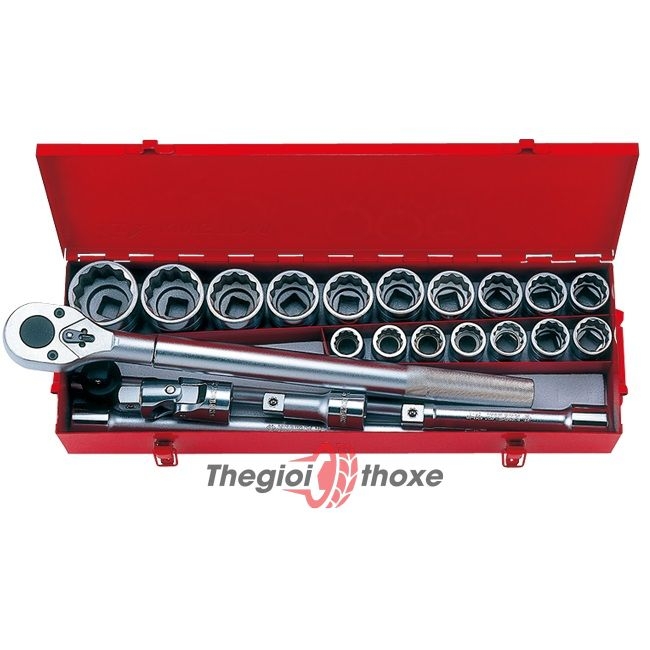 Bộ khẩu Kingtony 3/4 hoa thị 6023MR - 23 Chi tiết , 21-50MM