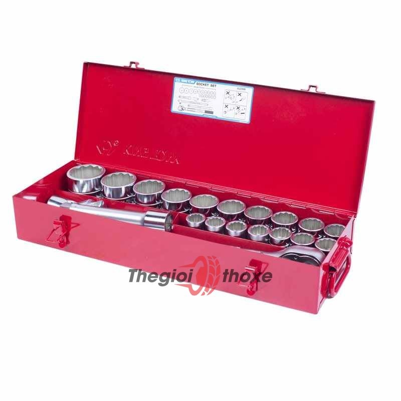 Bộ khẩu Kingtony 3/4 hoa thị 6023MR - 23 Chi tiết , 21-50MM
