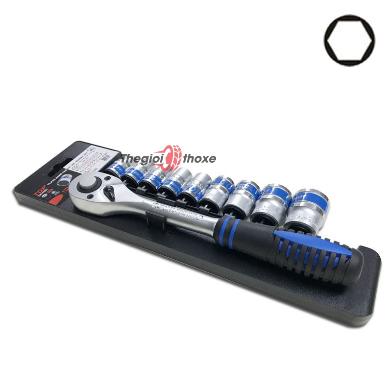 Bộ khẩu tay vặn tự động 1/2 TOP chính hãng