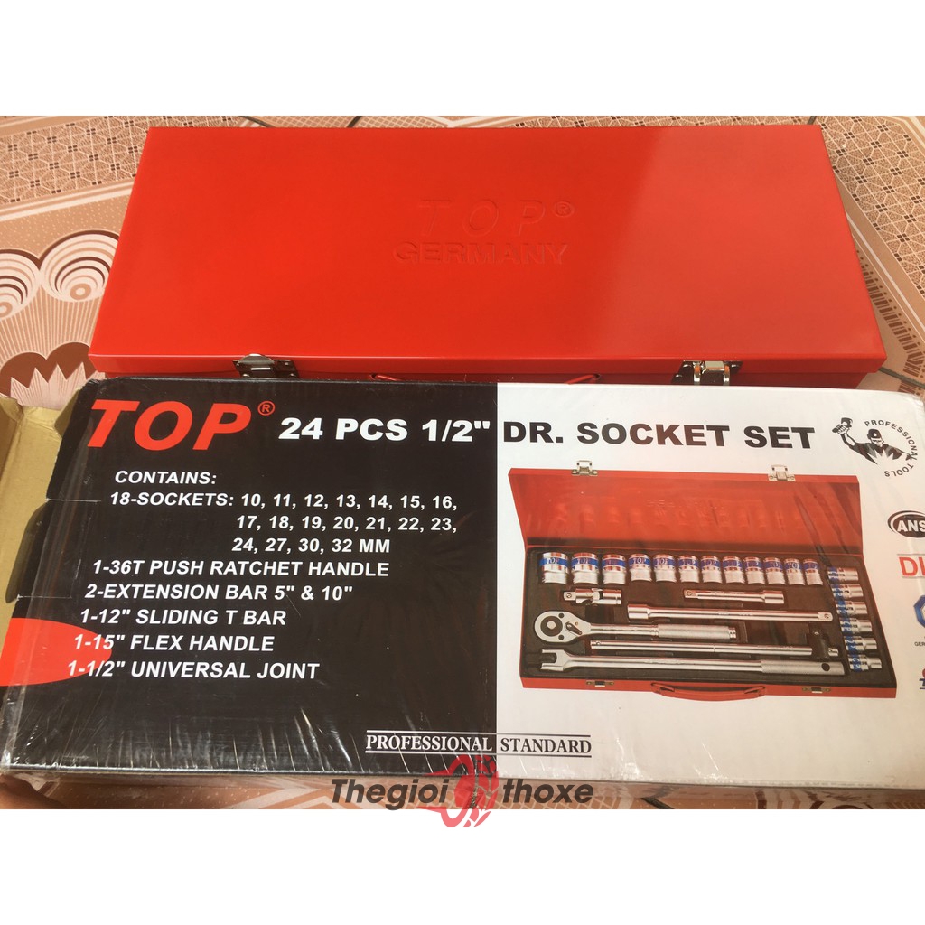 Bộ khẩu top 24 chi tiết KW-S424D-1