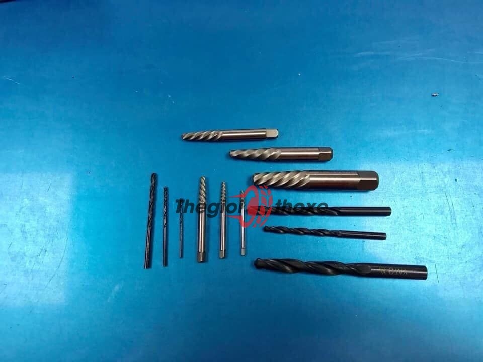 Bộ mũi khoan lấy ốc gãy Yato YT-0591
