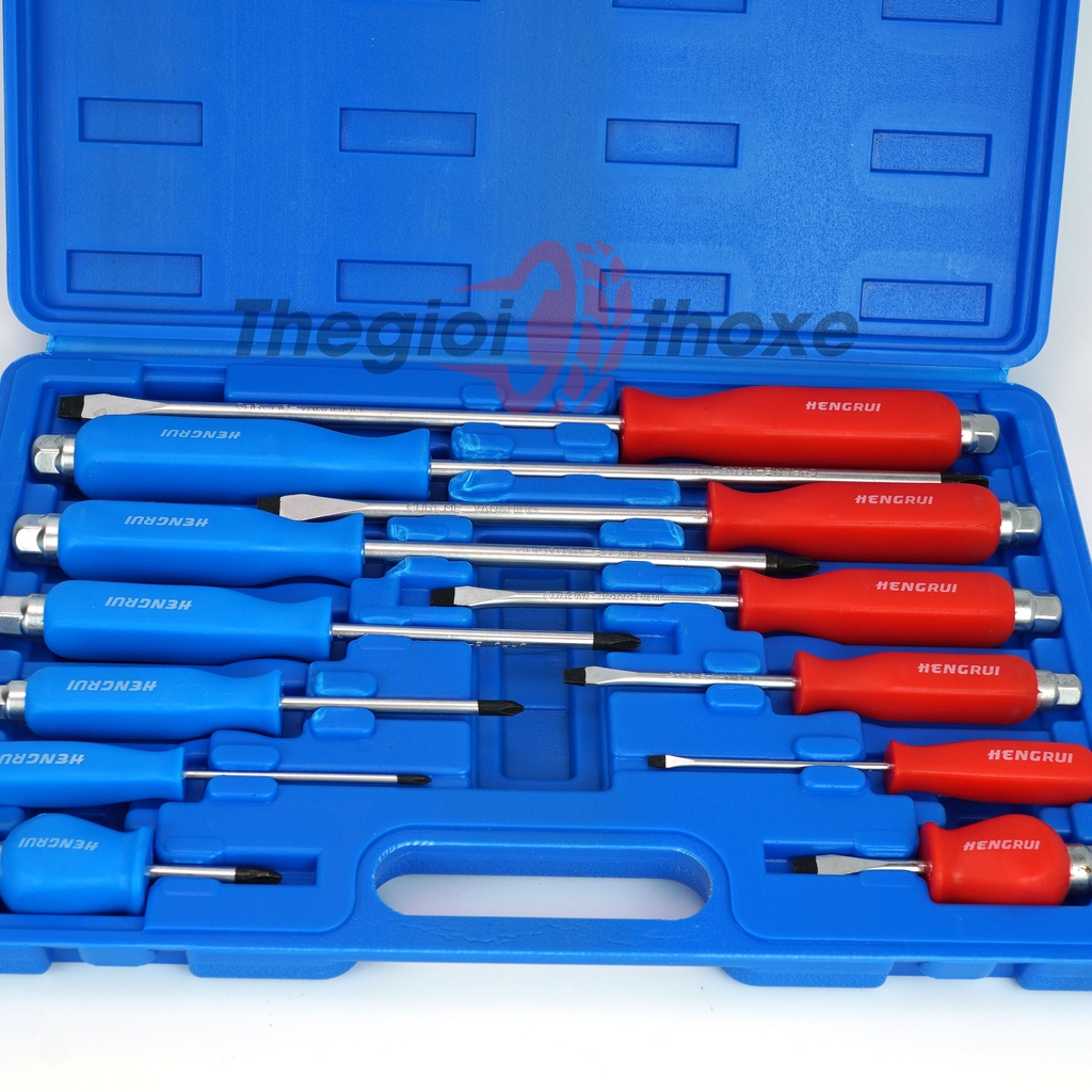 Bộ tô vít đóng Hengrui 12 món