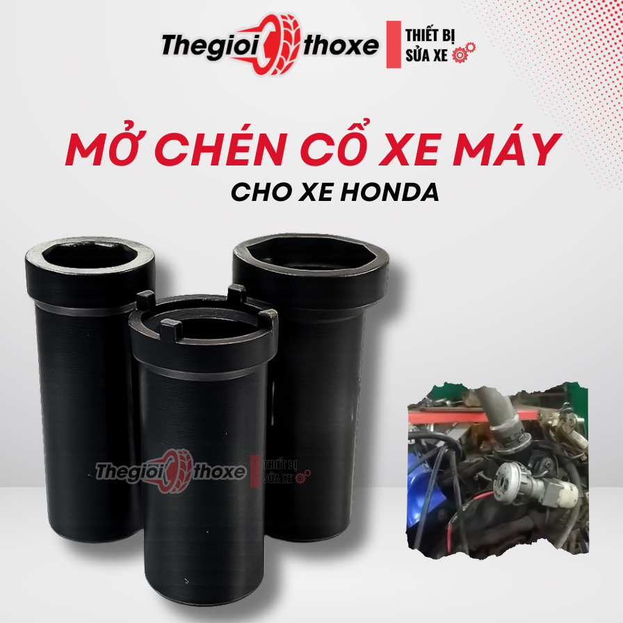 Tuýp mở chén cổ xe máy