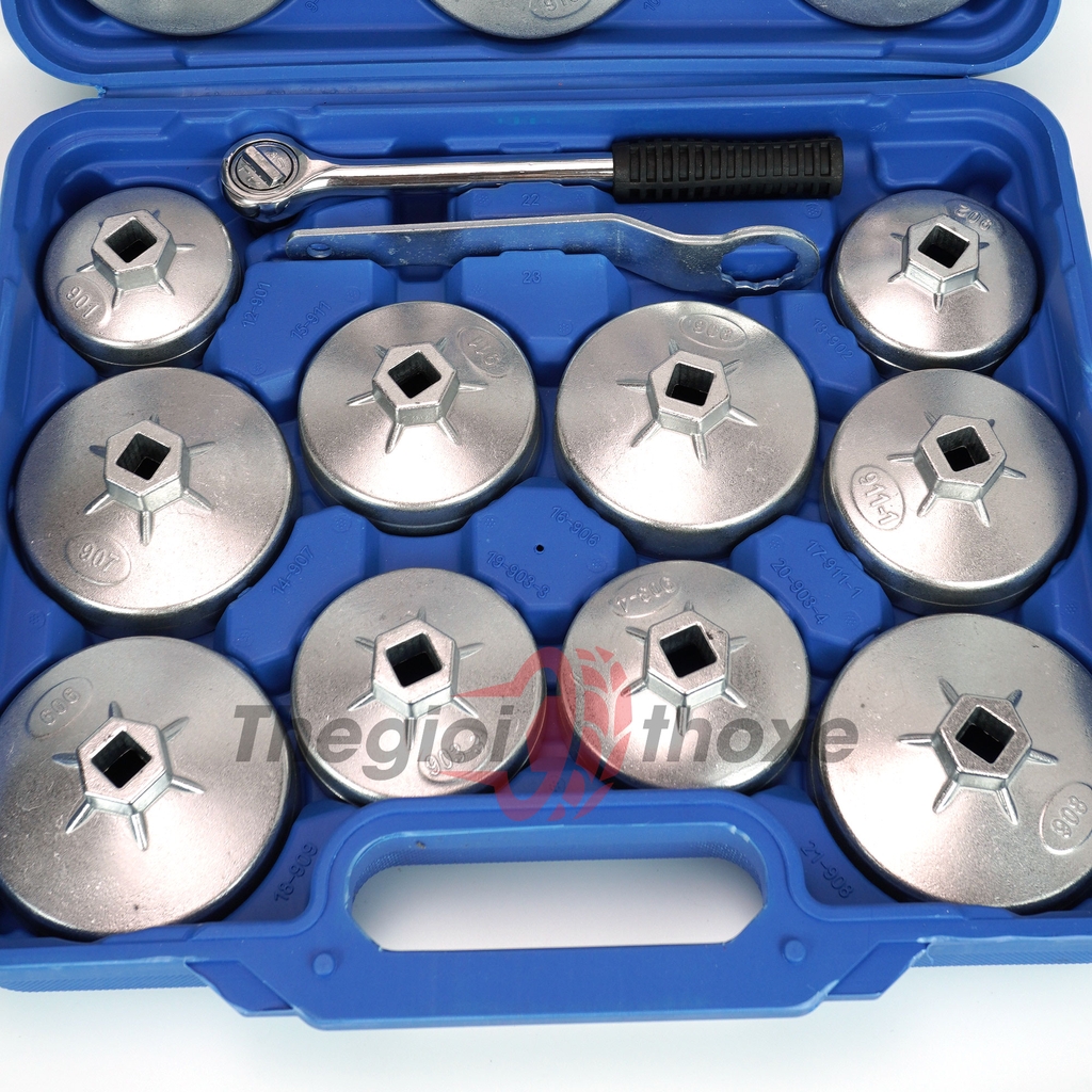 Bộ vam tháo cốc lọc dầu 23 chi tiết