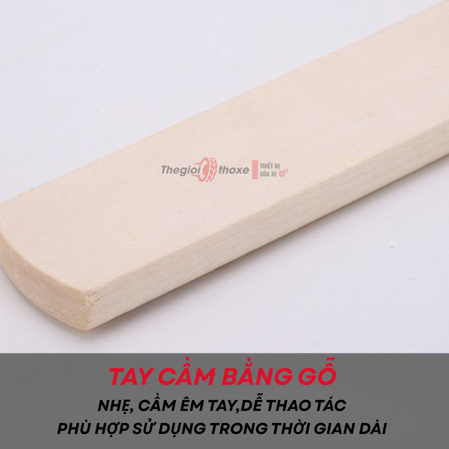 Bàn chải cán gỗ Sợi Thép/Sợi Đồng