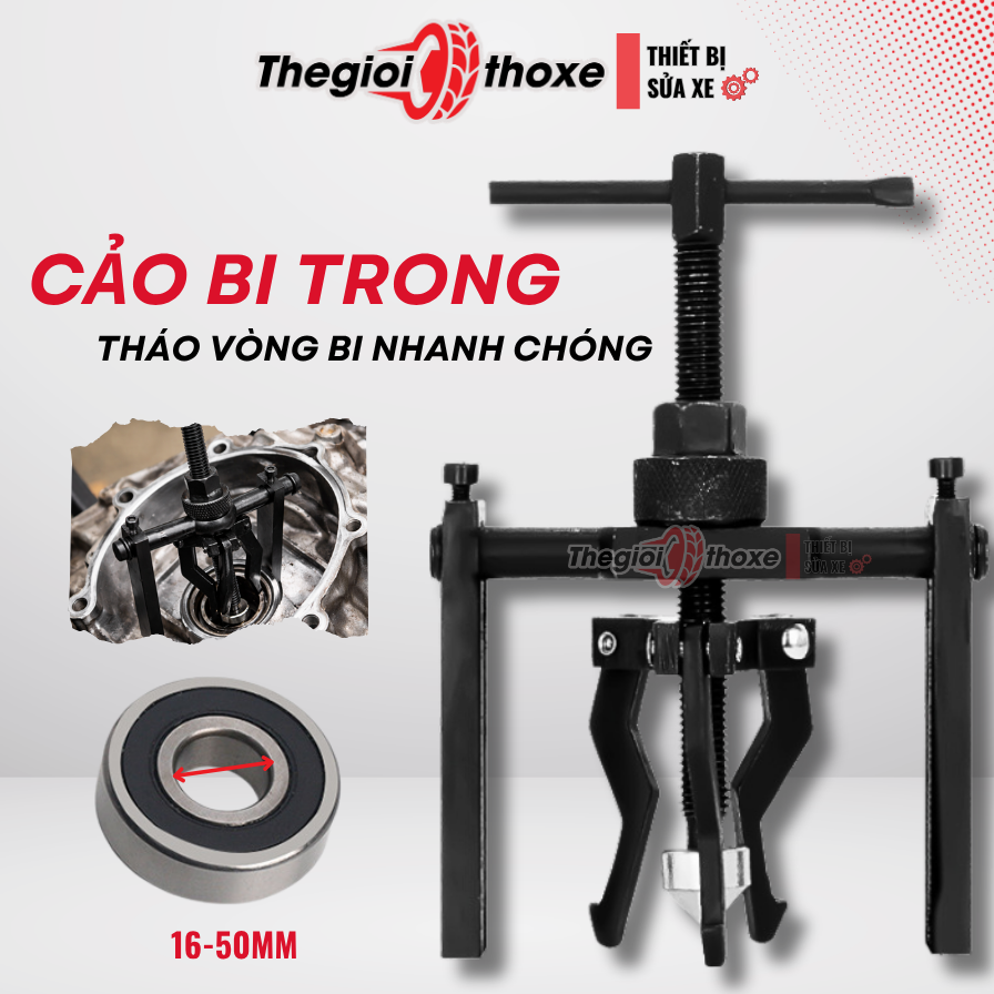 Cảo bạc đạn trong 16-50mm