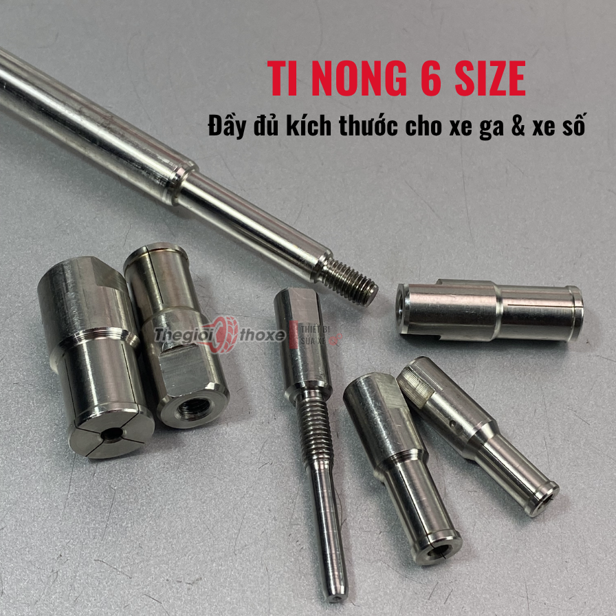 Bộ cảo bạc đạn xe máy 6 đầu cảo