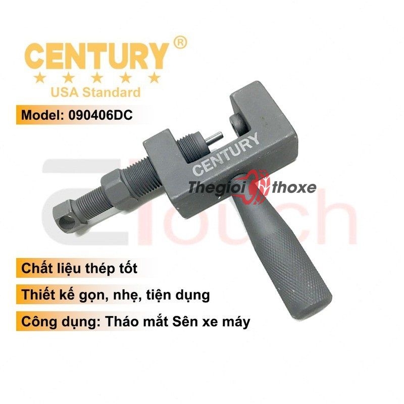Cảo sên xe máy Century 090406DC ( Hộp )