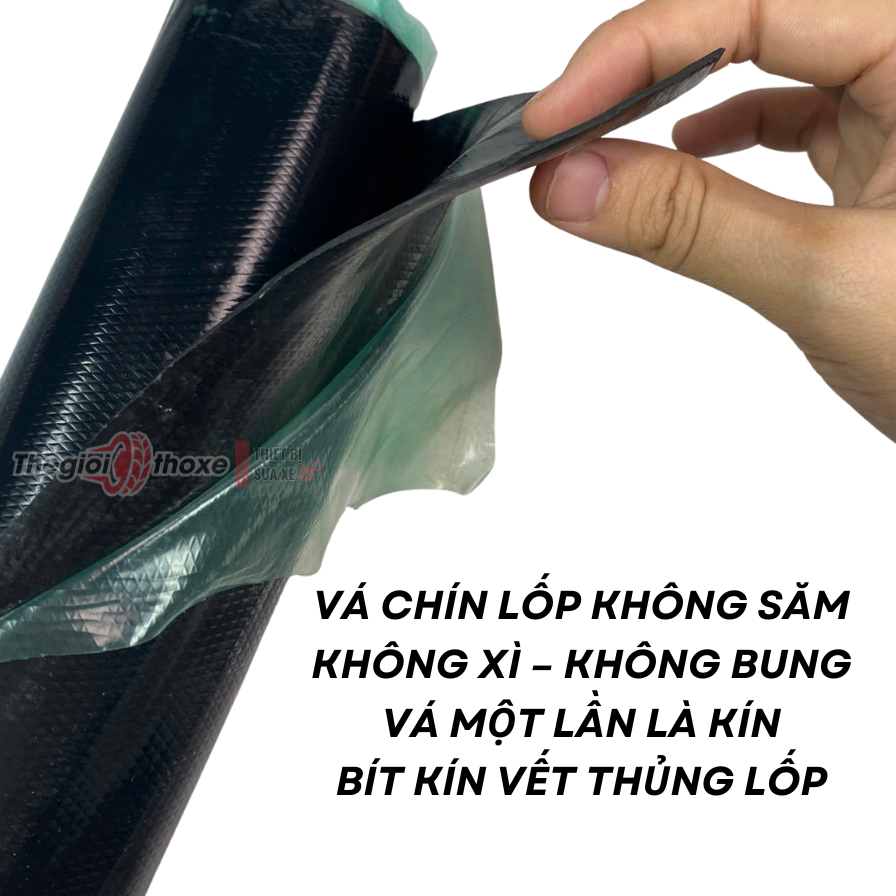 Cao su non vá chín lốp không săm (kg)