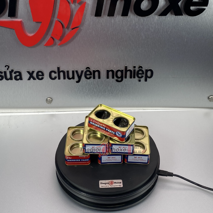 Hộp cát xoáy xupap 2 ngăn thô - mịn, Bột rà xupap chuyên nghiệp