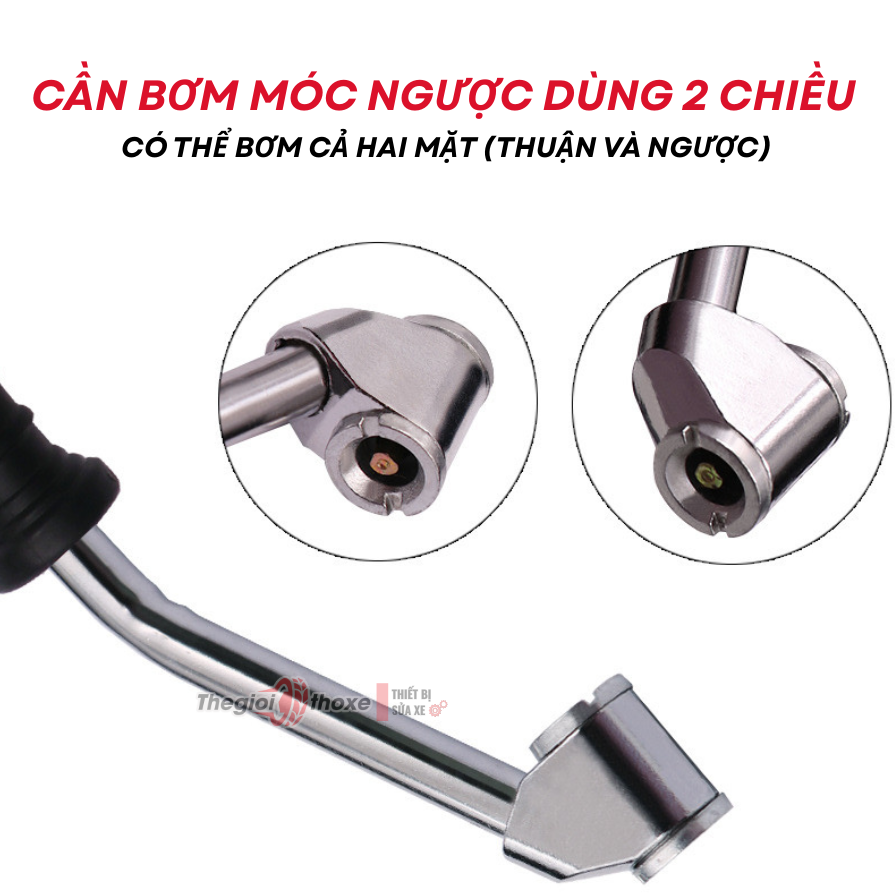 Tay Bơm Lốp Hanader