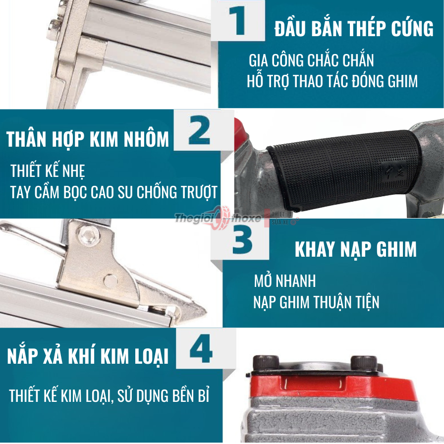 Súng bắn ghim hơi 1013JC