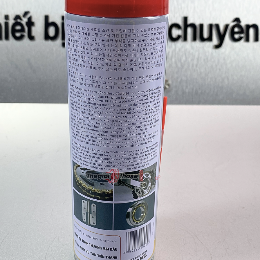 Chai xịt sên 3T Chain Lube
