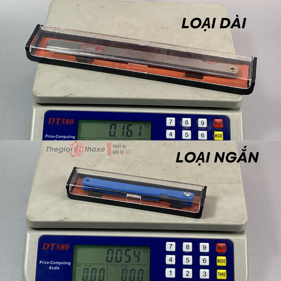 Thước lá khe hở 17 lá loại ngắn - dài