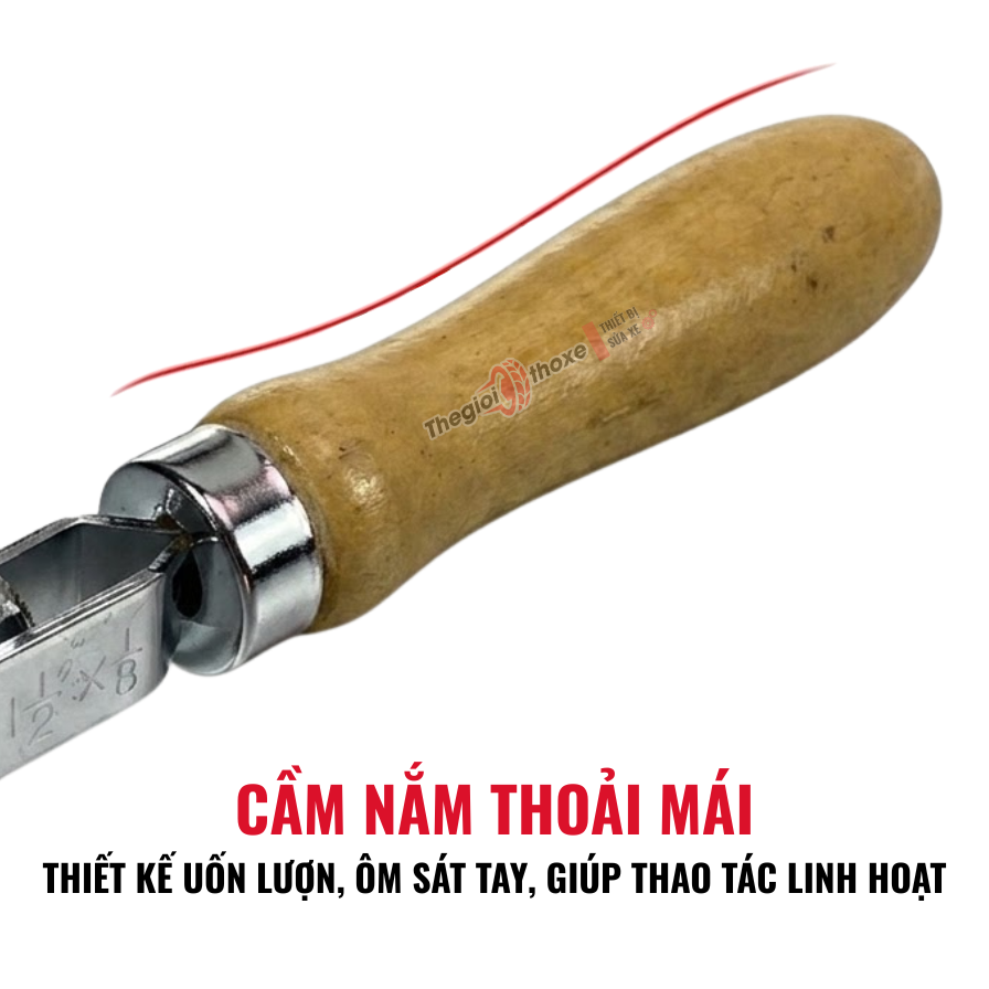 Con lăn ép Cán Gỗ Đóng Túi