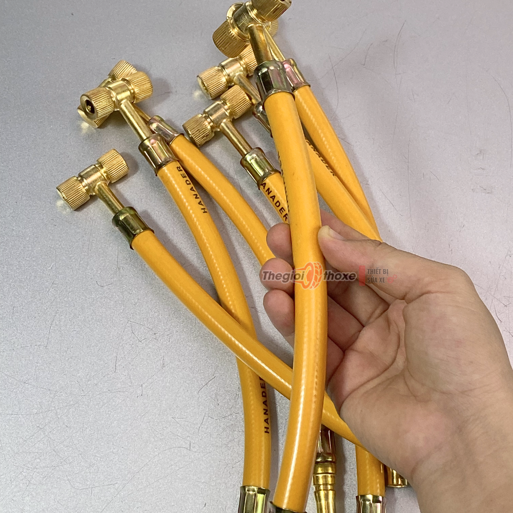 Dây bơm hơi xe máy 2 đầu