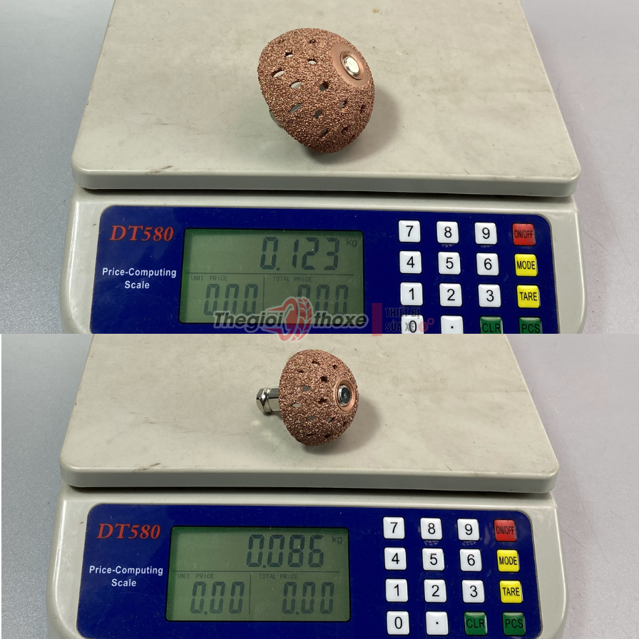 Đầu mài lốp dạng nấm