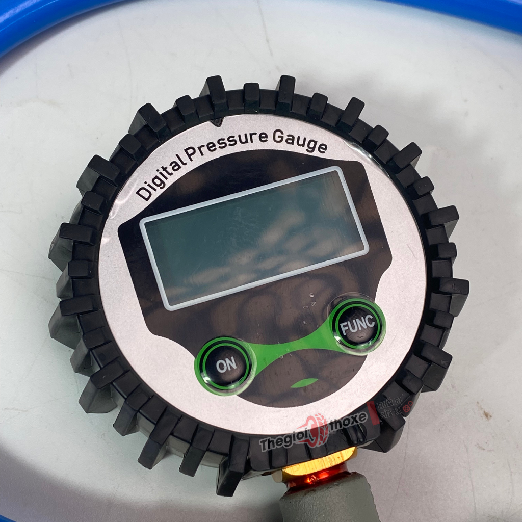 Đồng hồ bơm lốp điện tử ô tô xe máy (hiển thị số)