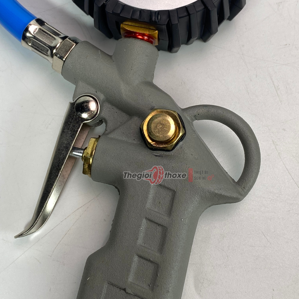 Đồng hồ bơm lốp điện tử ô tô xe máy (hiển thị số)