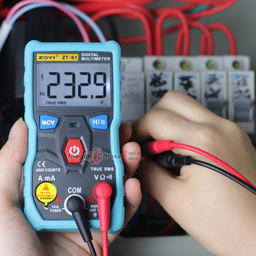 Đồng hồ vạn năng điện tử zoyi zt-s1 - Tự động nhận diện thang đo