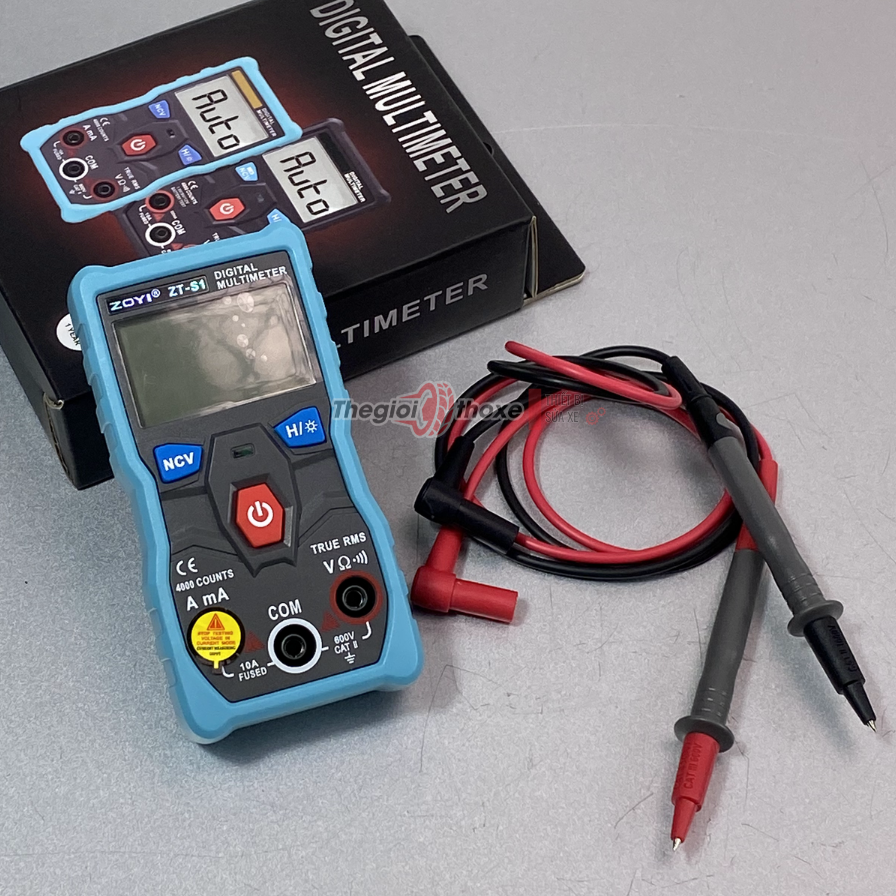 Đồng hồ vạn năng điện tử zoyi zt-s1 - Tự động nhận diện thang đo