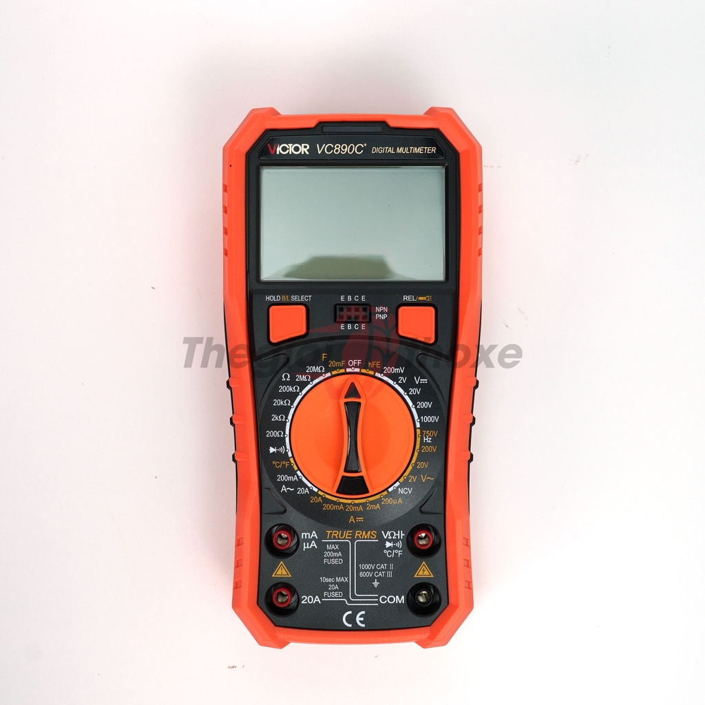 Đồng hồ vạn năng Victor vc890c+ Mẫu mới 2023, Làm điện xe thì không thể thiếu